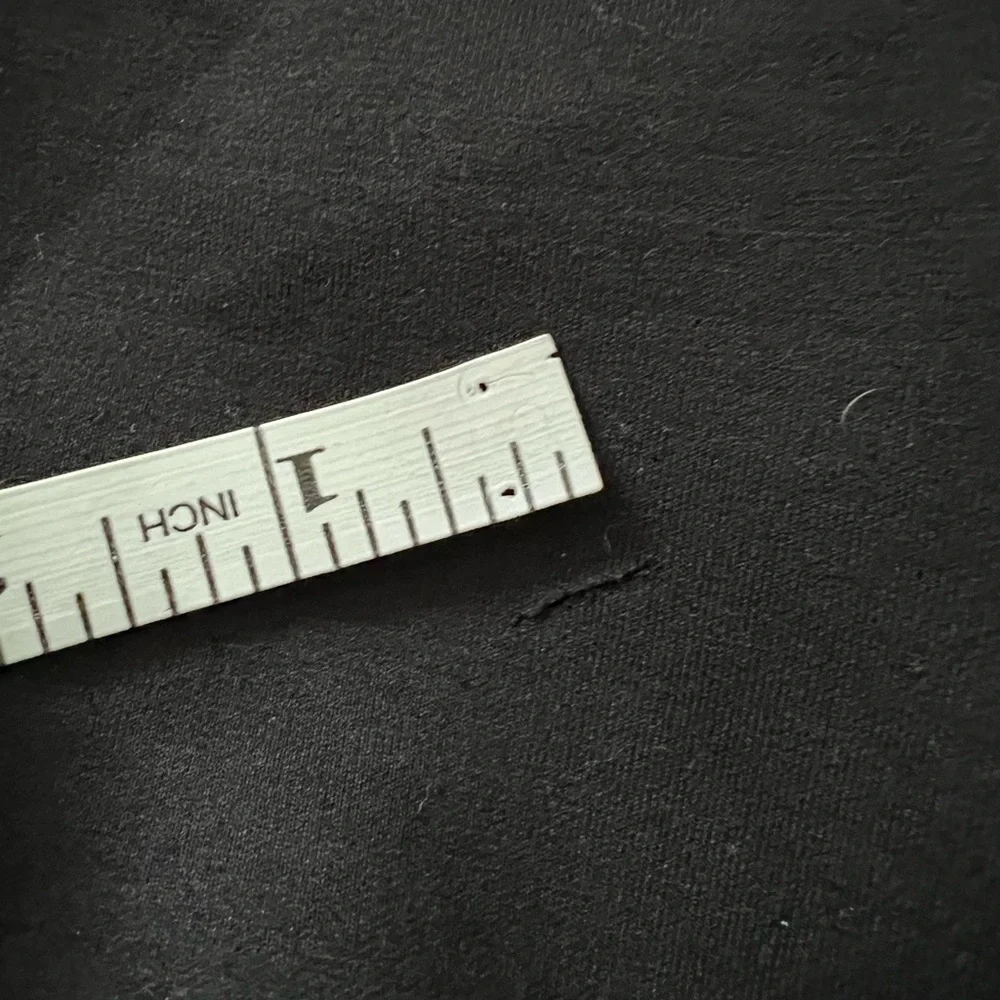 RUDSAK Black Draped Open-Front Jacket with Leather Trim – Modern Statement - Picture 15 of 16